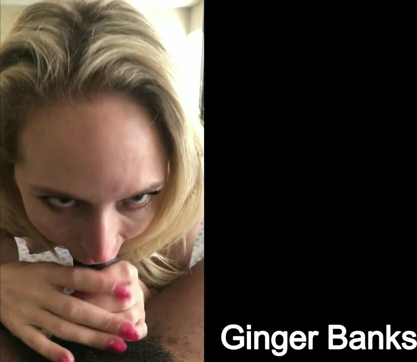 Ginger Banks Love to Fuck Big Black Dick