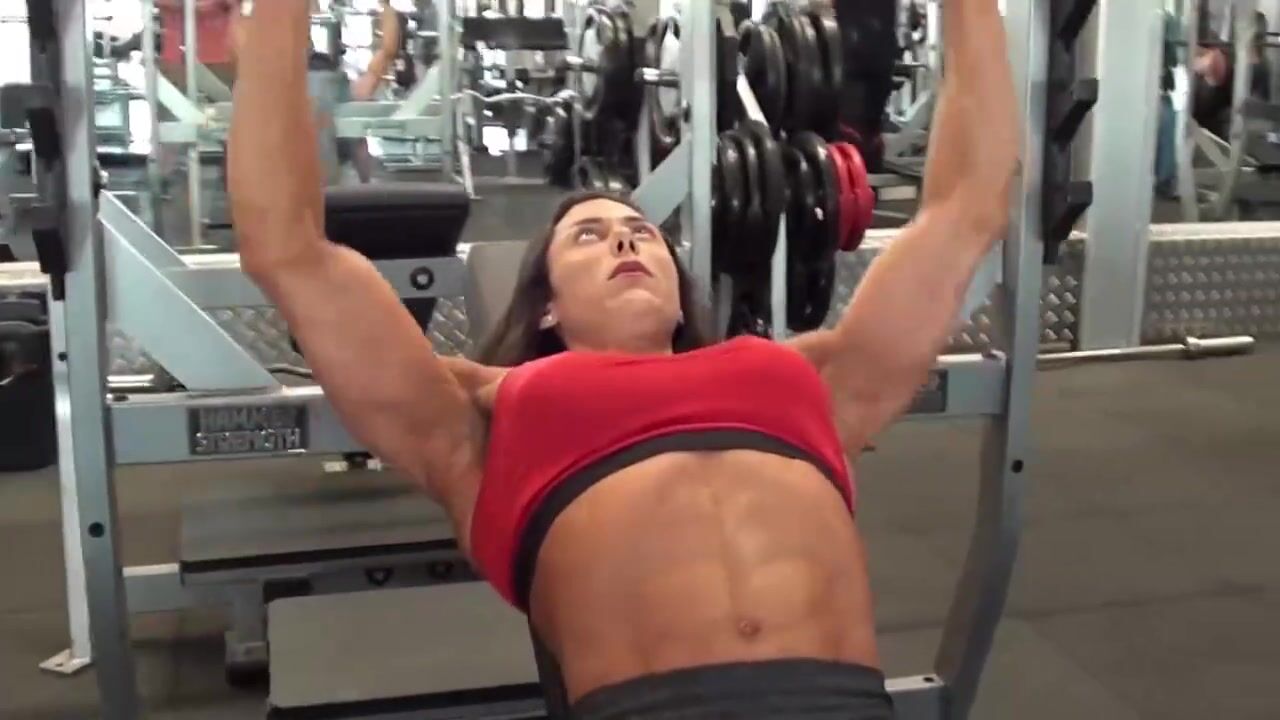 Anne Lorraine - FBB Workout & Tease