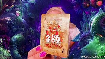 Goddess Blonde Kitty - Alice in Wonderland - Were All Mad Here