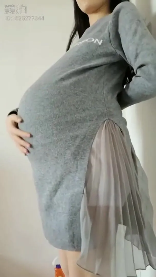 Asian Girl Belly Inflation