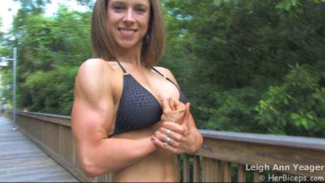 Leigh Ann Yeager fit toned body