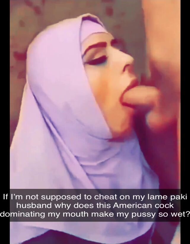 Hijabi Whore BWC Raceplay Blowjob Slurs SC Caption