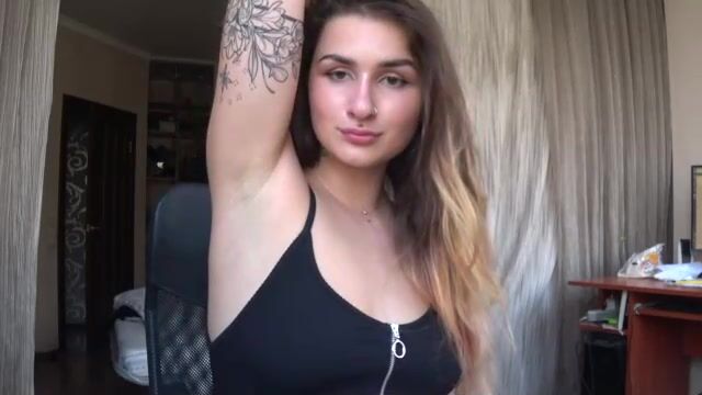 Armpit woman licked