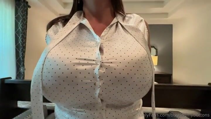 Shirt bursting tits 32GG