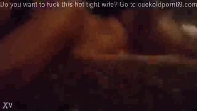 Wife has b. orgasm with black bull while husband watches
