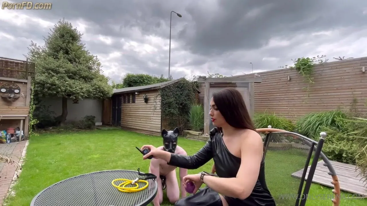 Gynarchy Goddess: Puppy Play In The Garden (Goddess Serena)