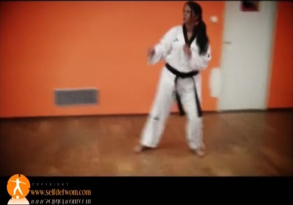 Adriana self defense taekwondo