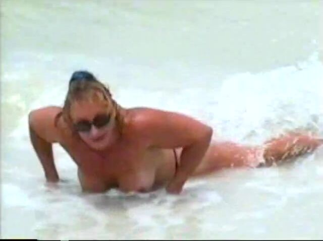 FBB Cheryl Harris on The Beach