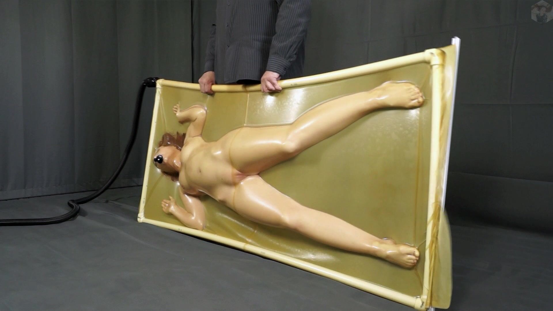 Clear Latex Vacuum Bed