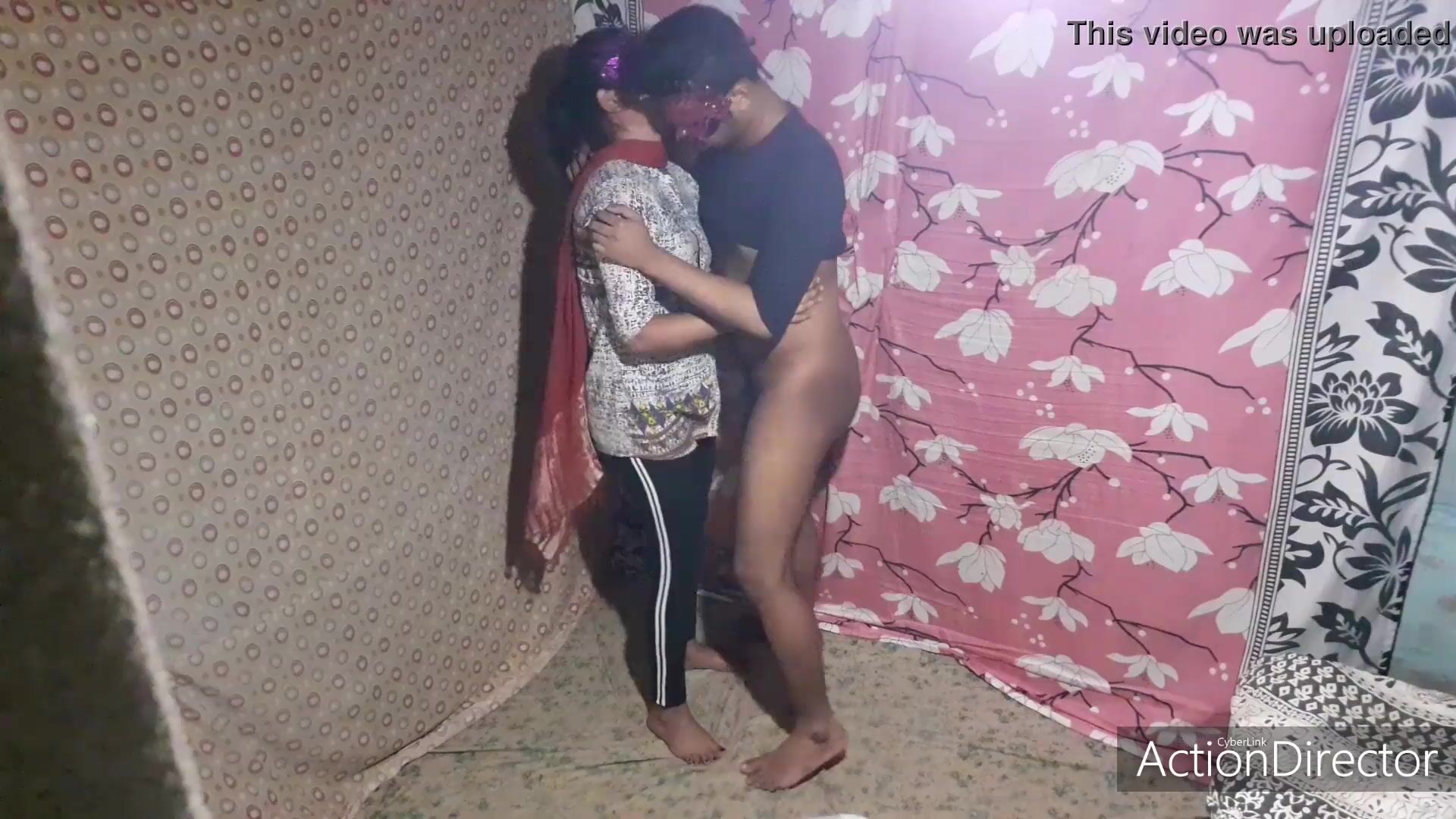 Indian girl lift carry