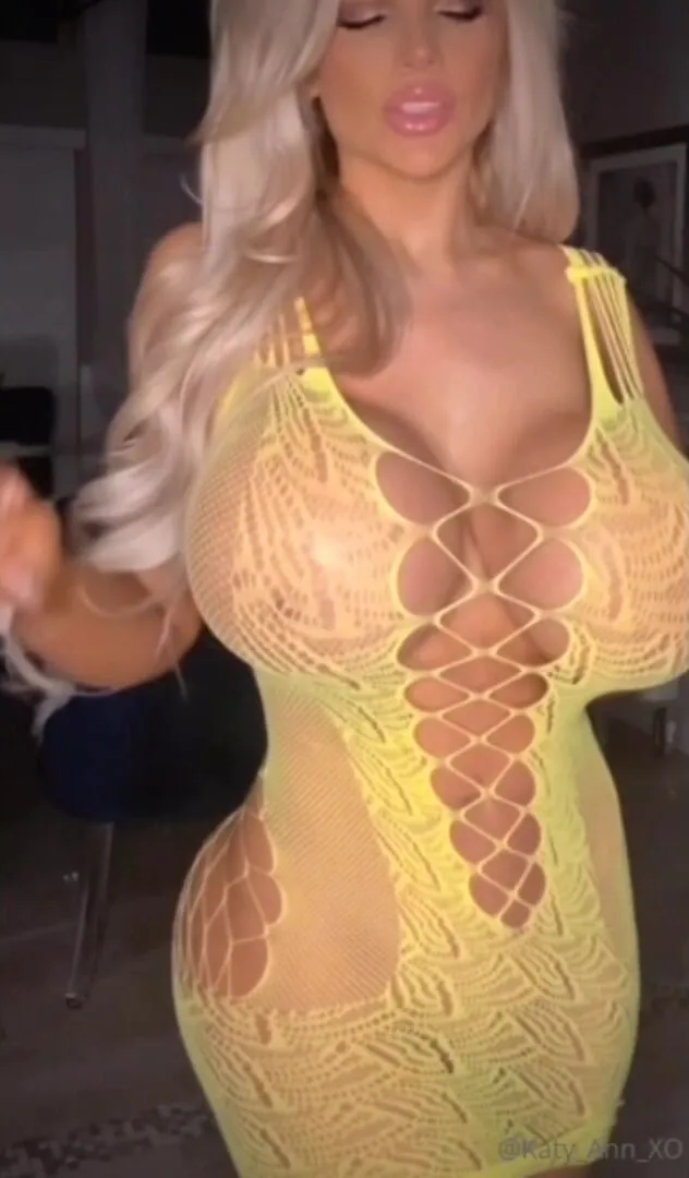 Katy Ann yellow mesh 2