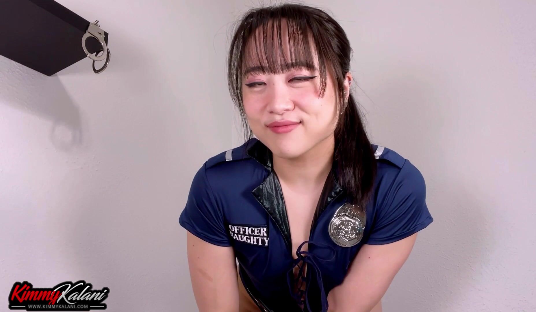 Kimmy Kalani cop asmr face sitting