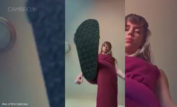 Giantess tall Tasha feet
