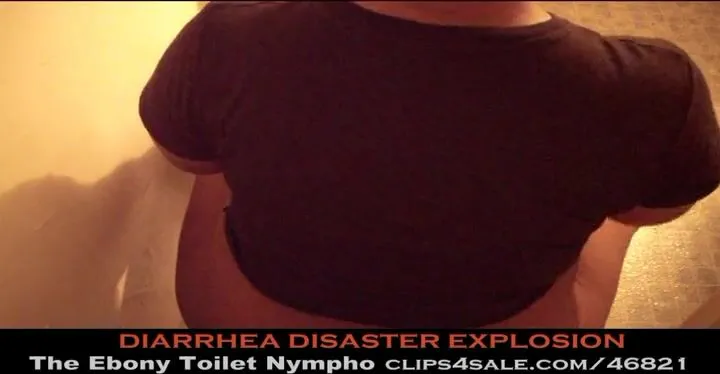 Ebony kira toilet diarrhea.