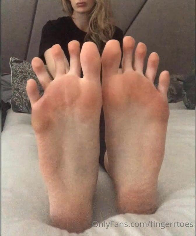 Fingertoes - Cum for my soles