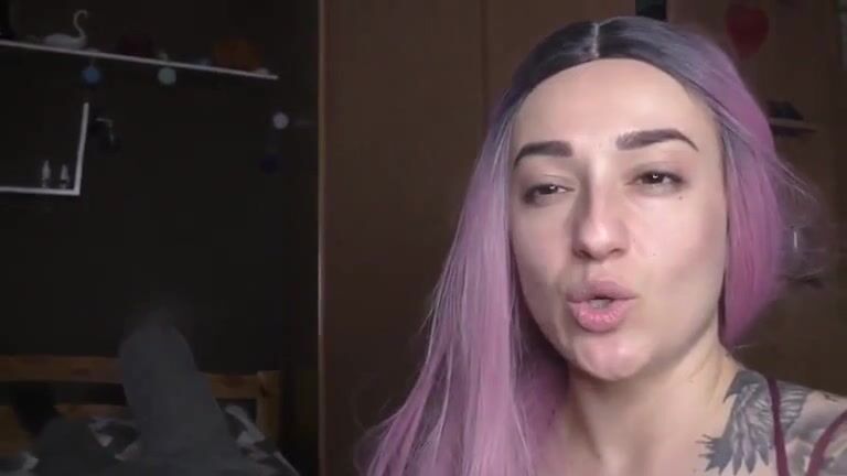 Angie- Pink Hair Face Farts