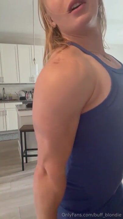 Buffblondie muscle worship