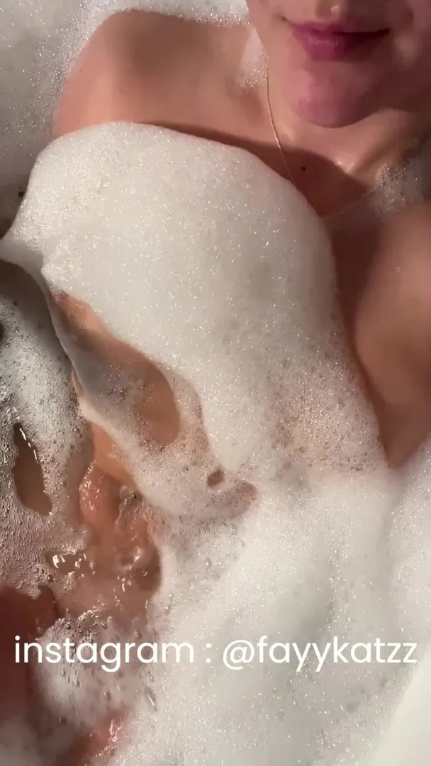 Sexy Wife in Shower Playing Her Tits