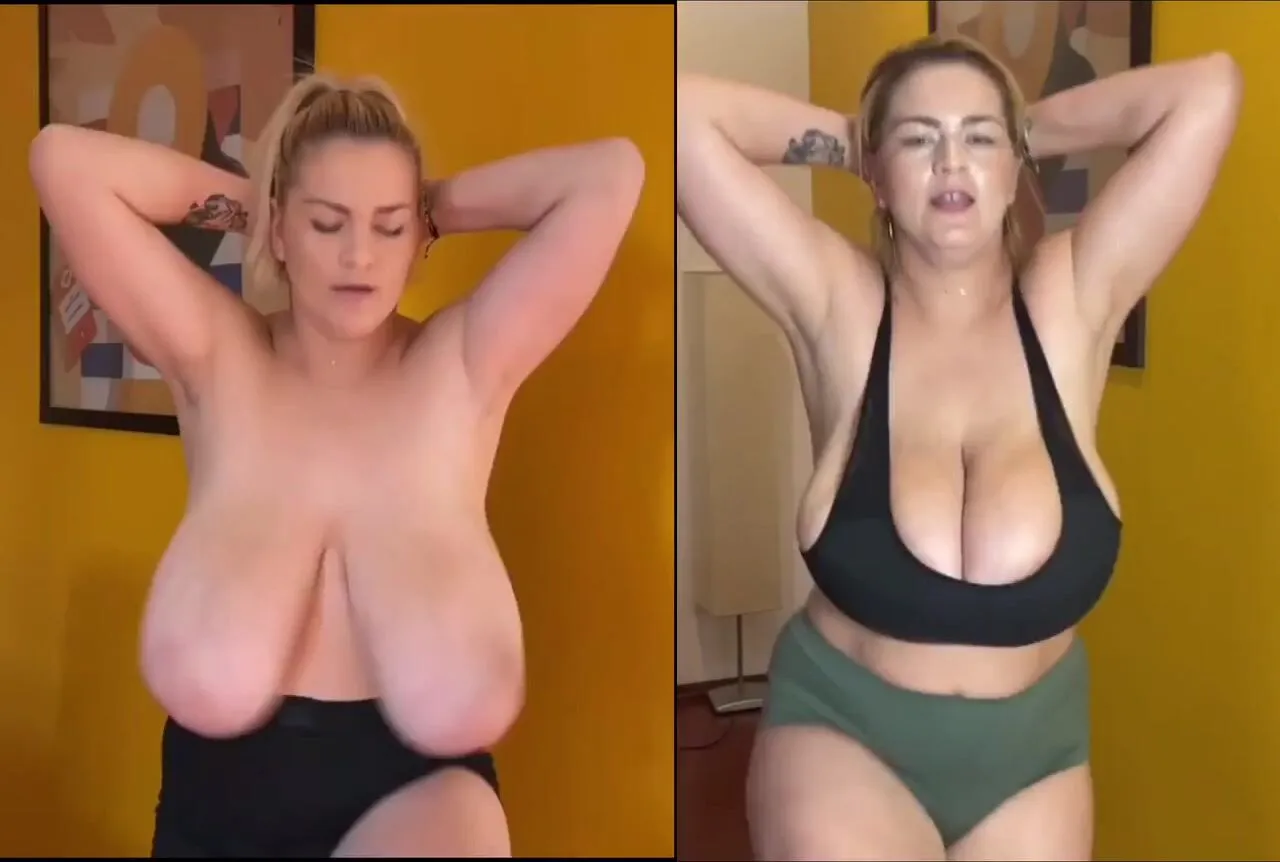 Hugeboobserin 2in1 high knee workouts