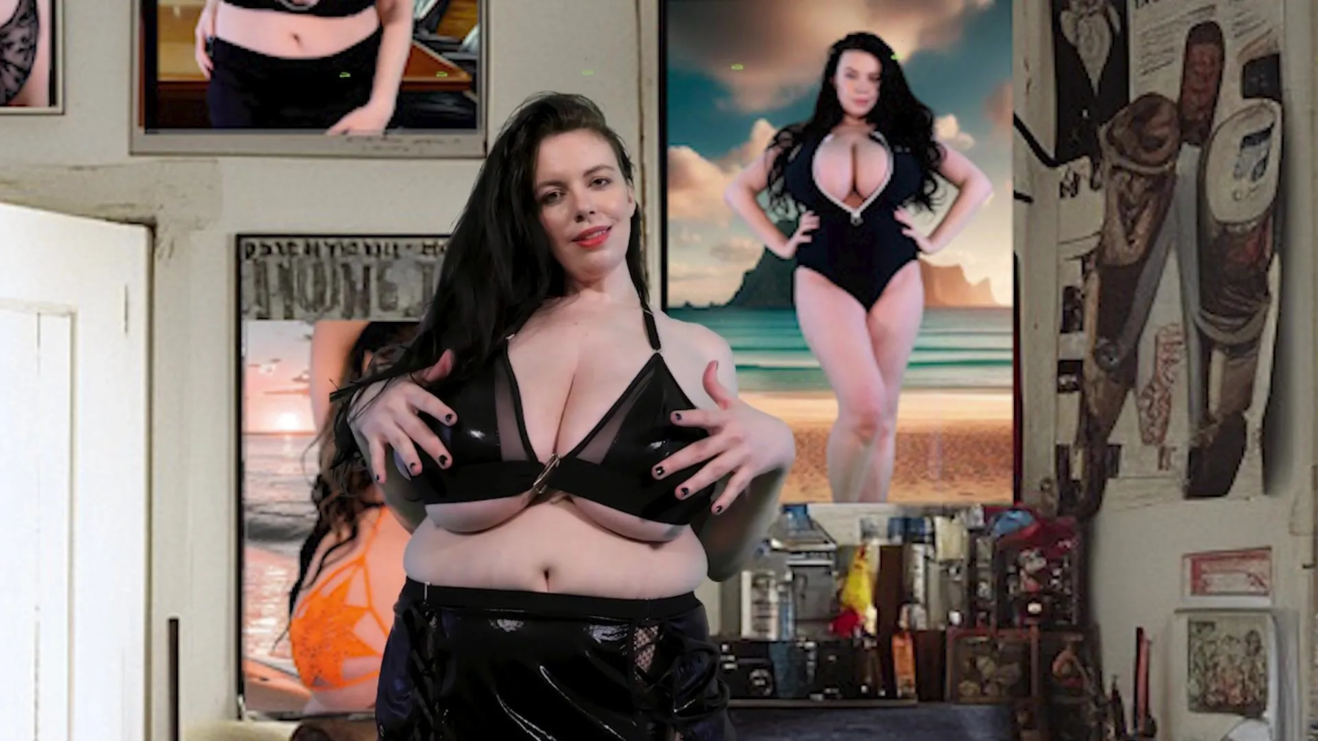 Lovely Lilith Busty Neighbor's Biggest Fan 4K