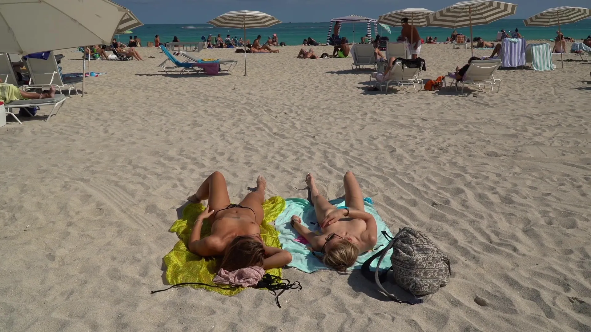 Rocky and Shan Hit The Beach