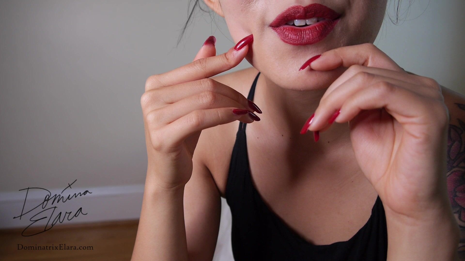 Domina Elara Boyfriend to Cock Sucker