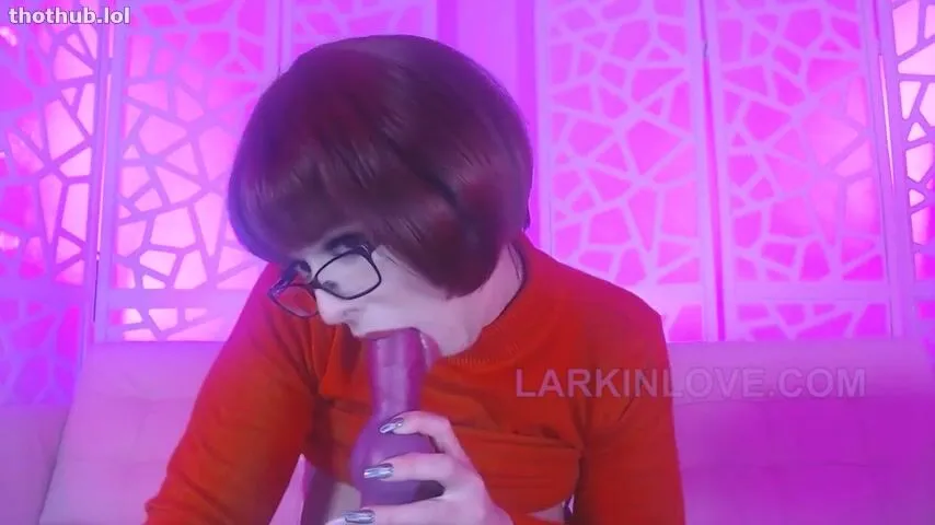 LARKIN LOVE - VELMA FUCKS SCOOBY DOO