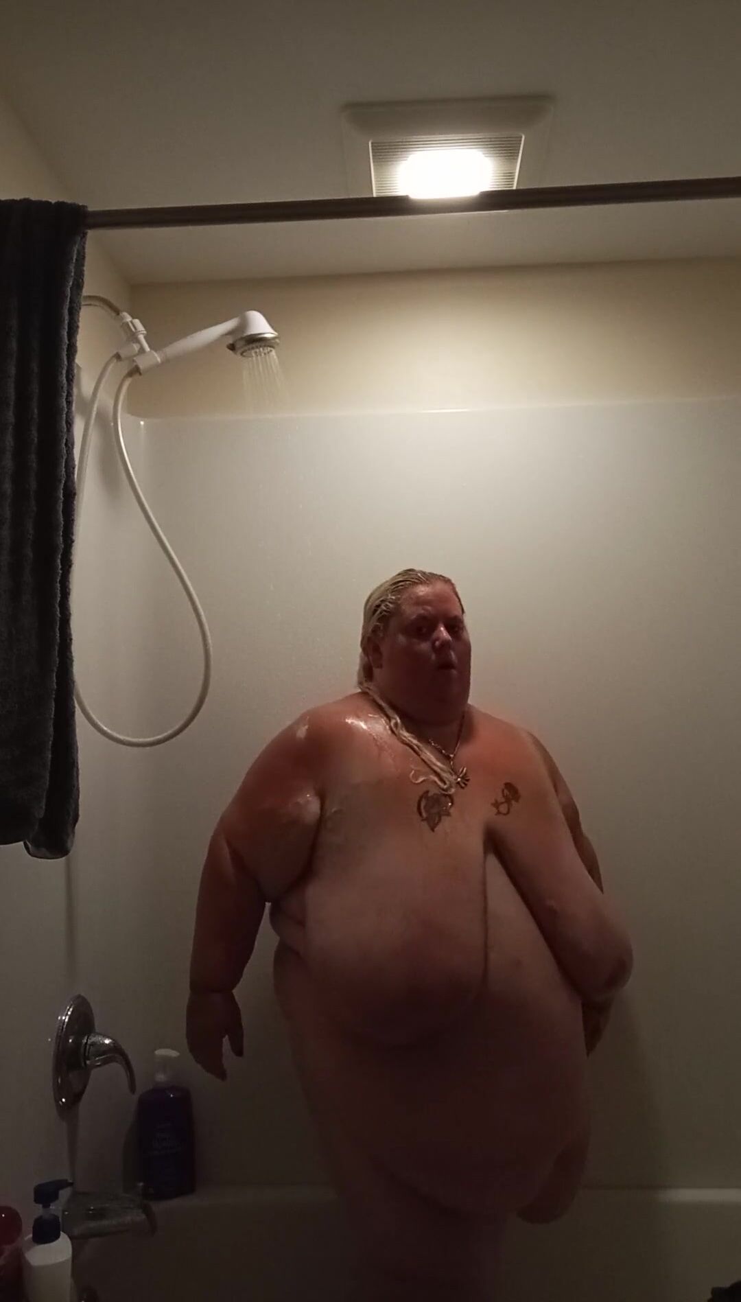 Showering