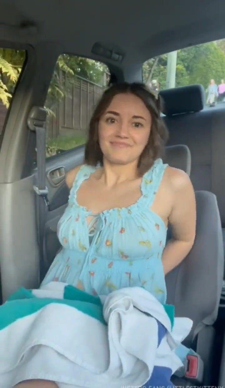 Diapered in the car