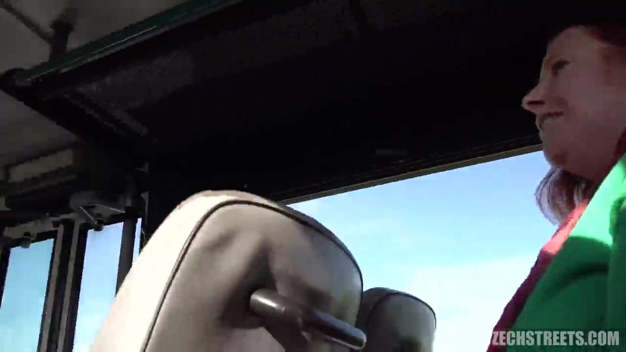 Czech Streets - Milf Fucked in Bus