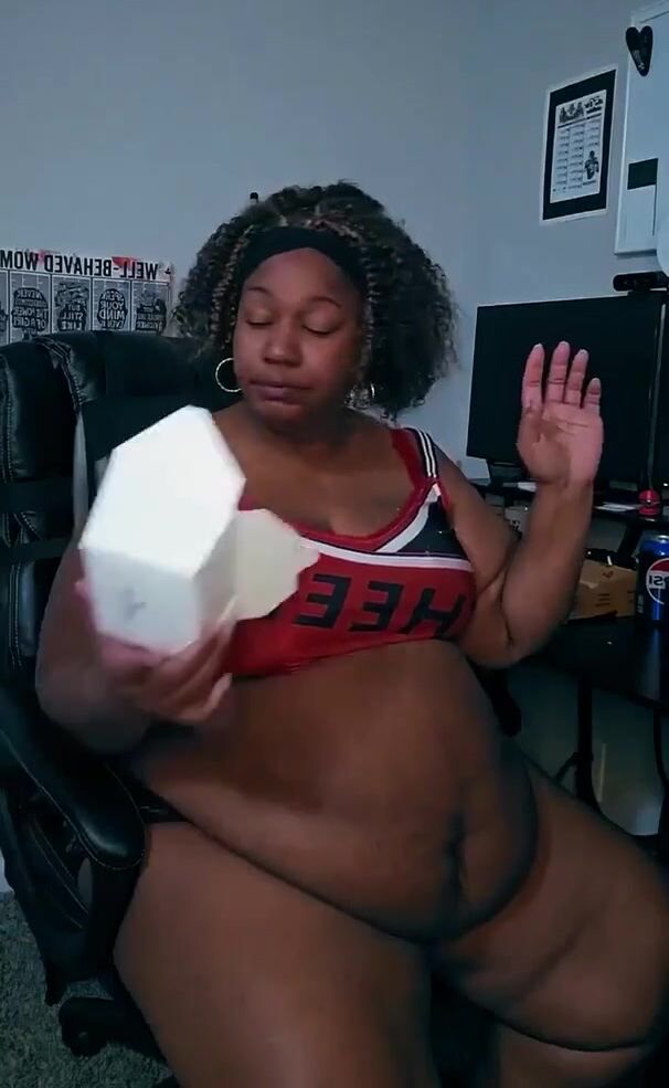 Ebony bbw burp comp