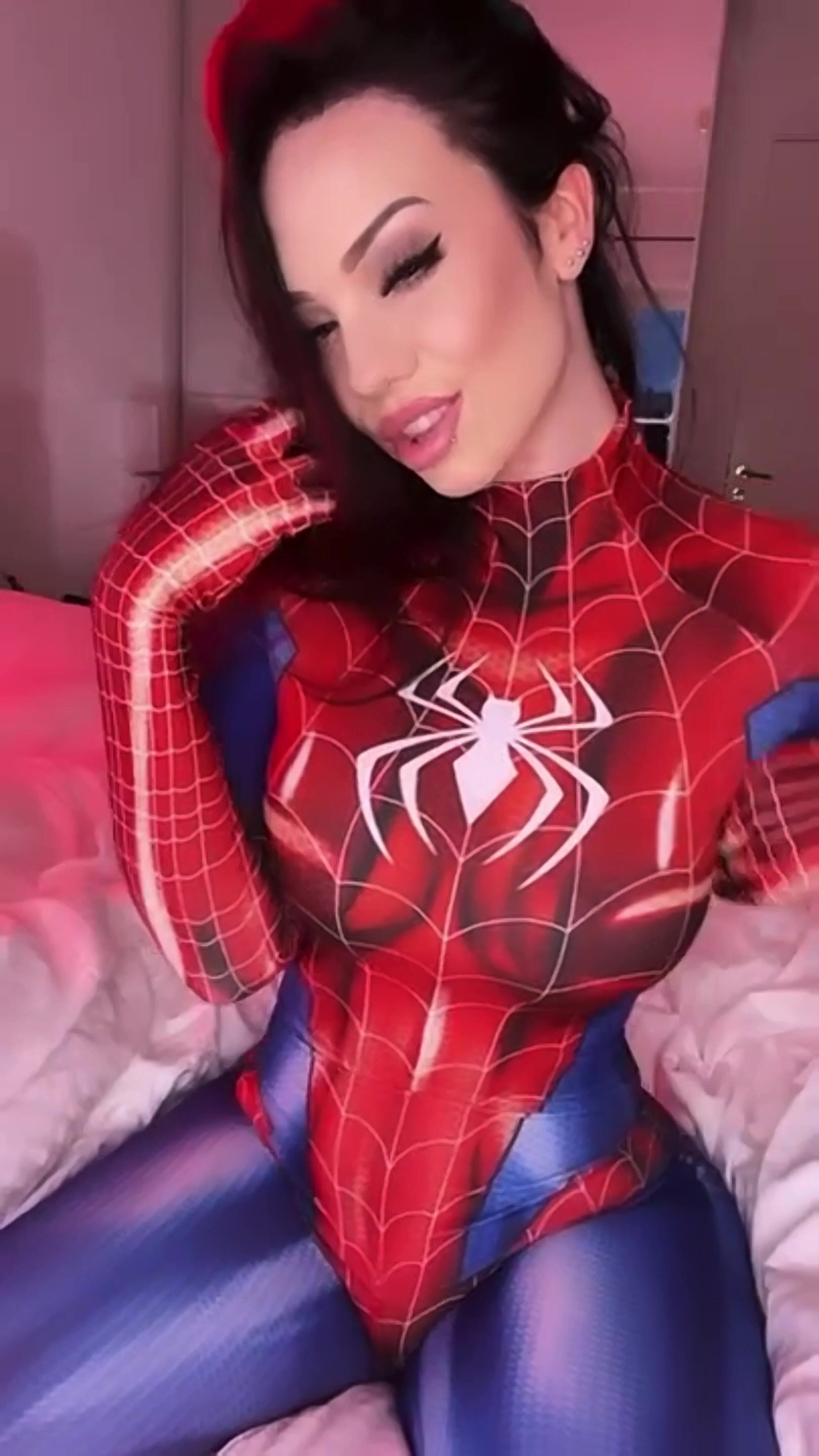starfuckedmodel - your friendly neighbourhood spider girl ????????️????(onlyfans - enhanced)