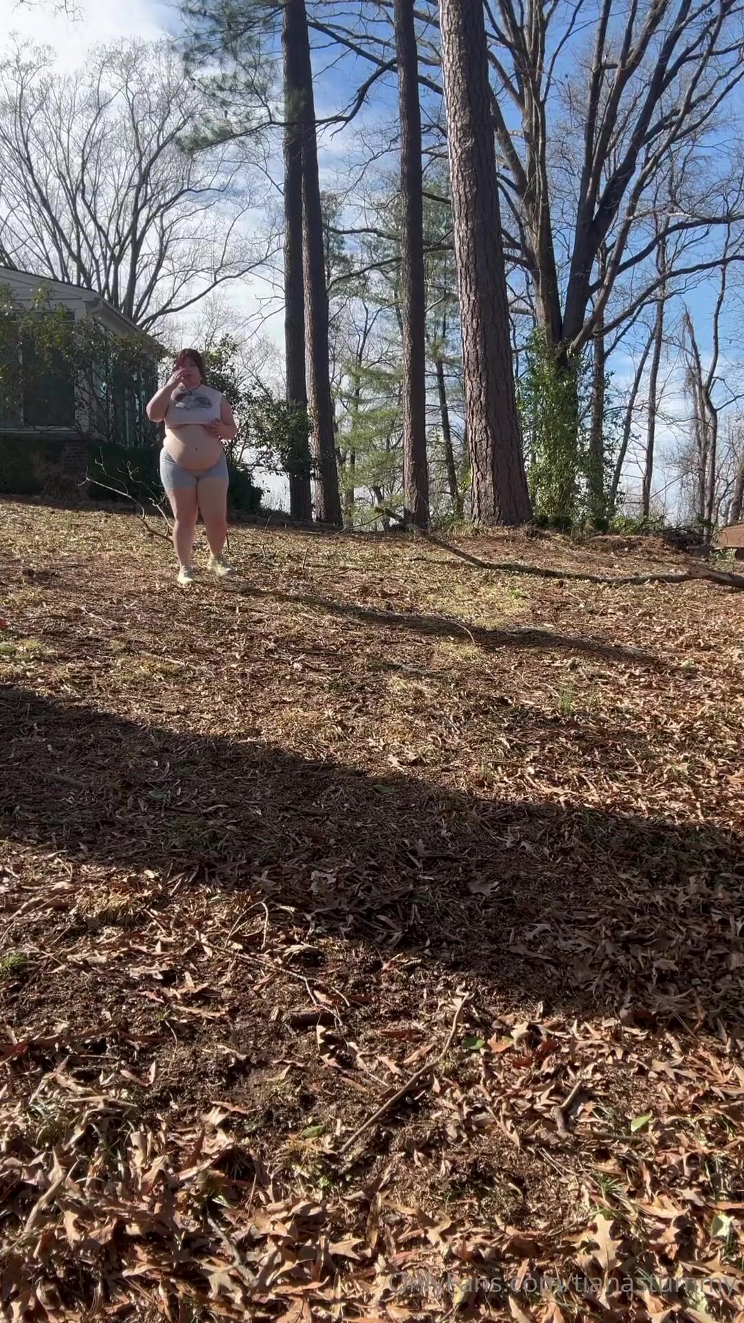Tianastummy running
