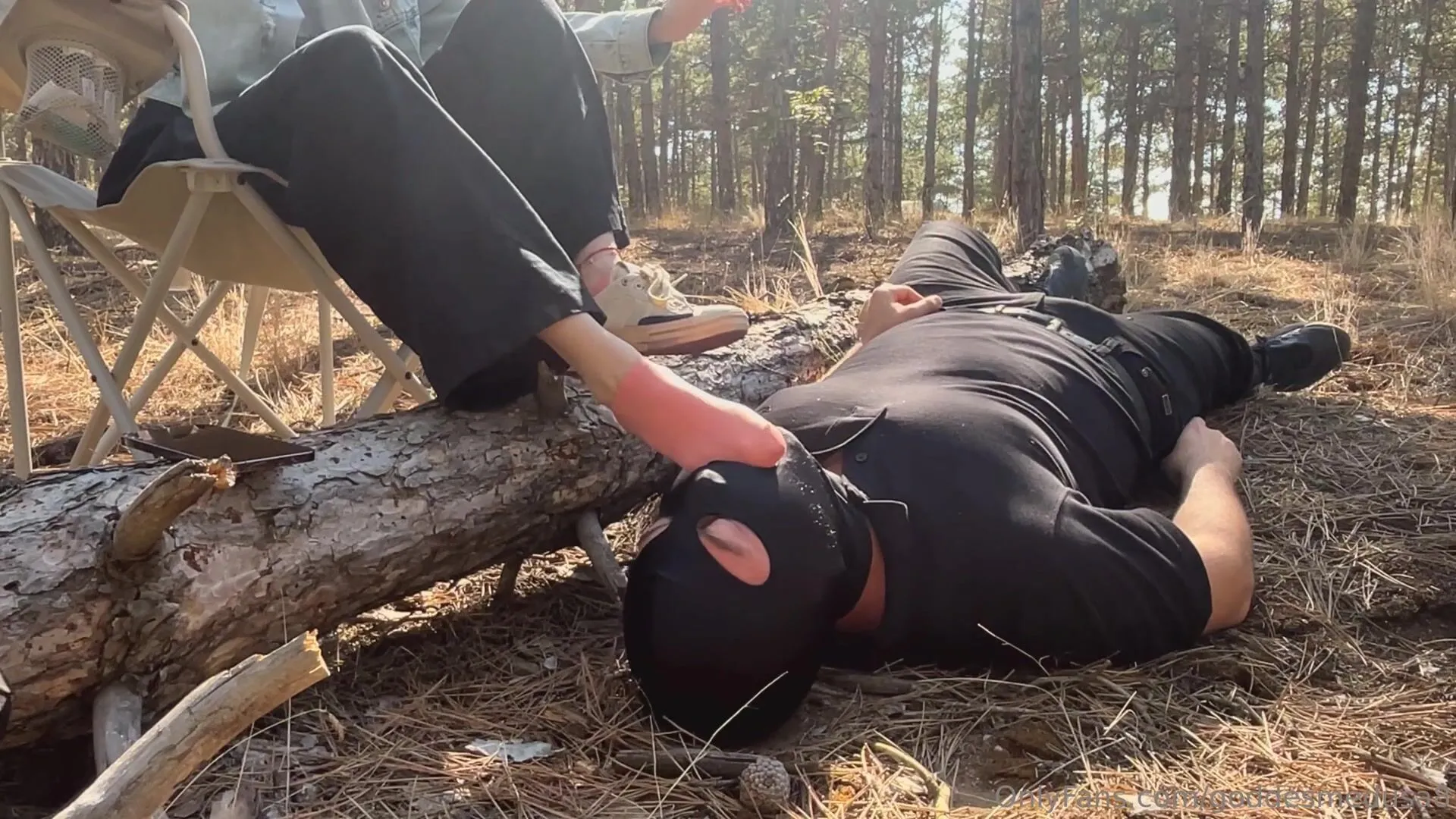 Goddess Medusa foot slave public