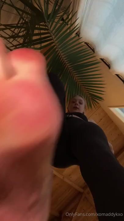 Maddy - Blonde Foot POV