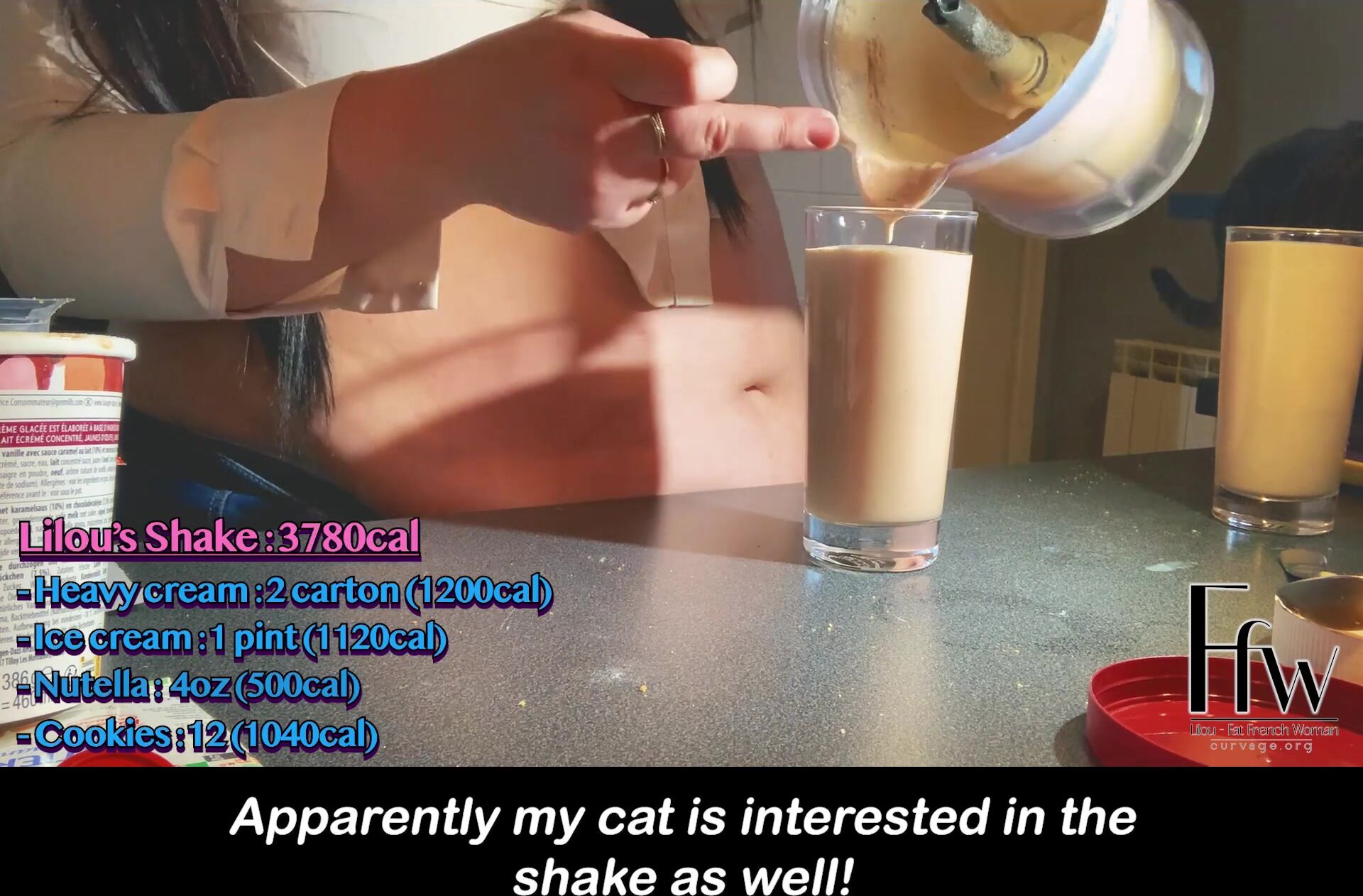 LILOU FAT FRENCH WOMAN Shake