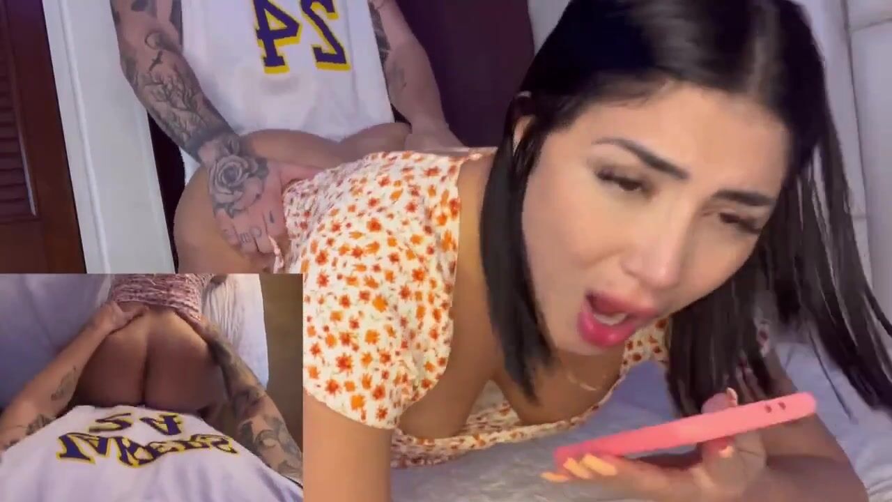 Martina Smith cumming loudly while on phone