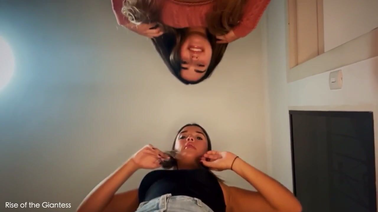 Giantess Gabriela and Luna - Squash A Few Tiny People sfx