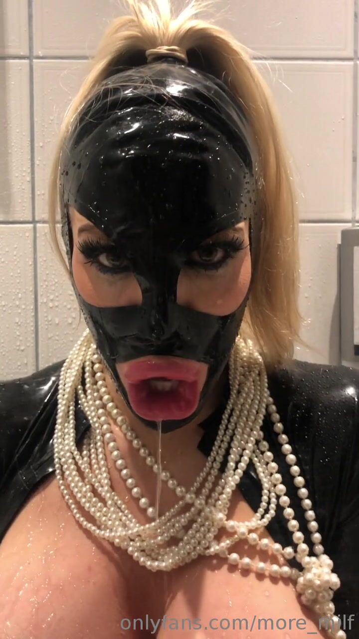 Rebecca More Latex Shower