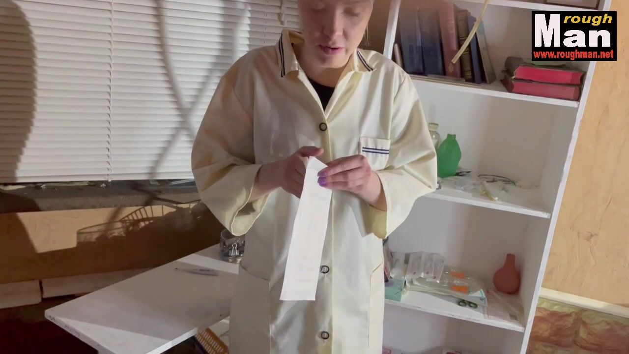 Roughman - Blonde Girl Rectal exam