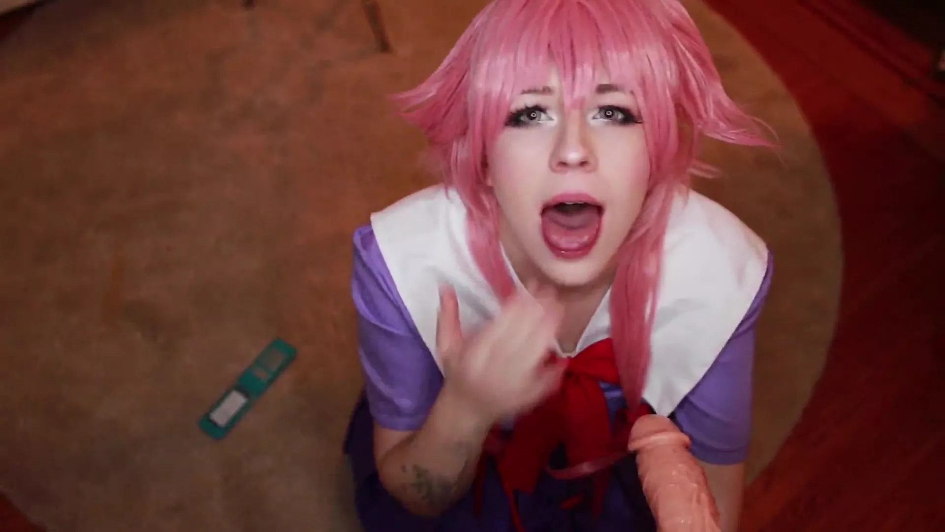 EllieMarie Yuno Gasai Gfe Dildo Blowjob | ManyVids Free POV BJ Porn