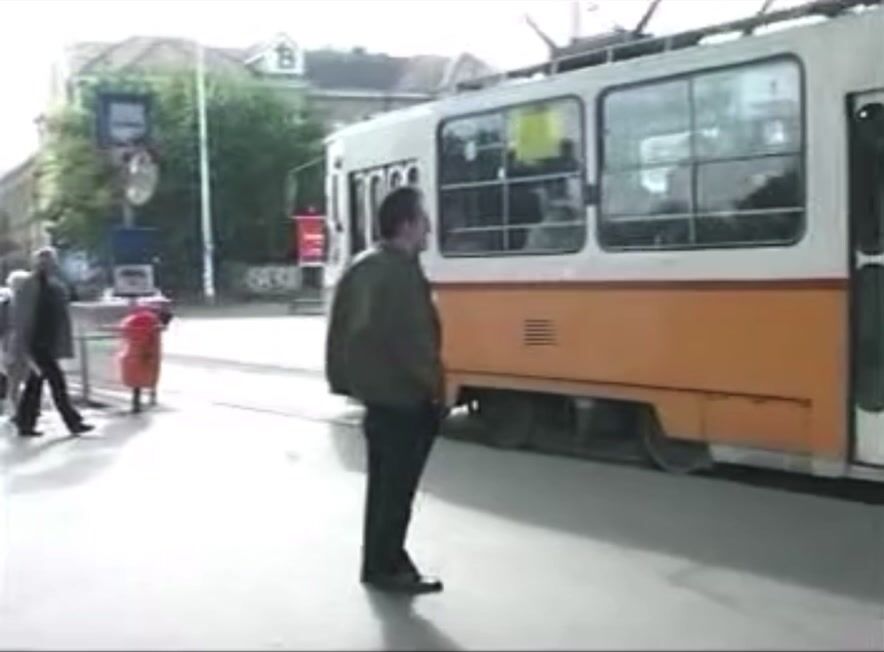 Carol pissing and sucking cock in public
