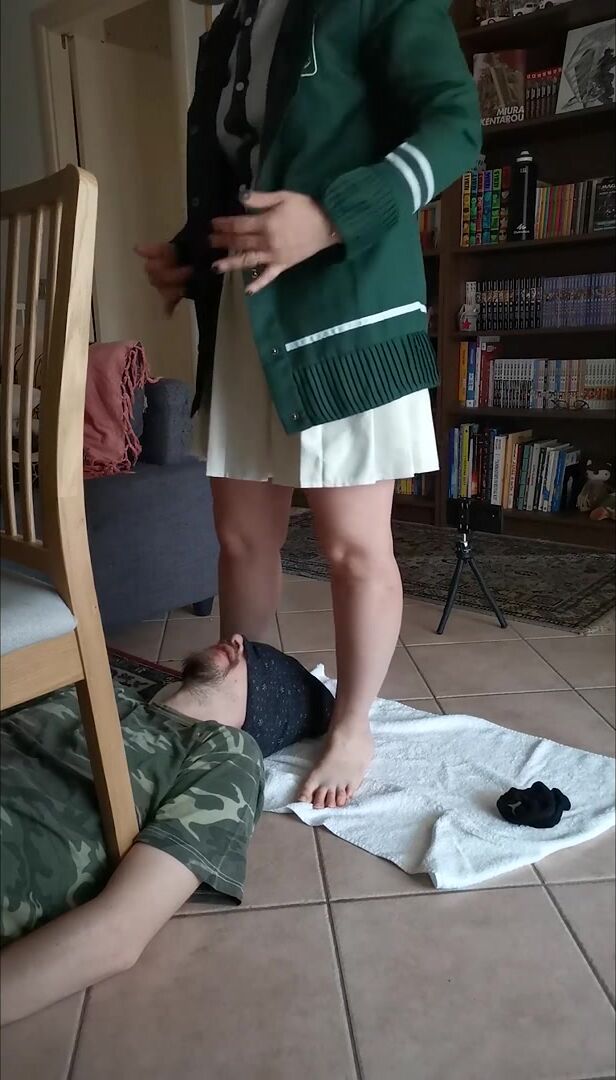 zetamoon deep foot gagging