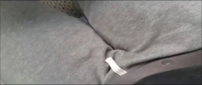 Girl Pees herself during a car ride