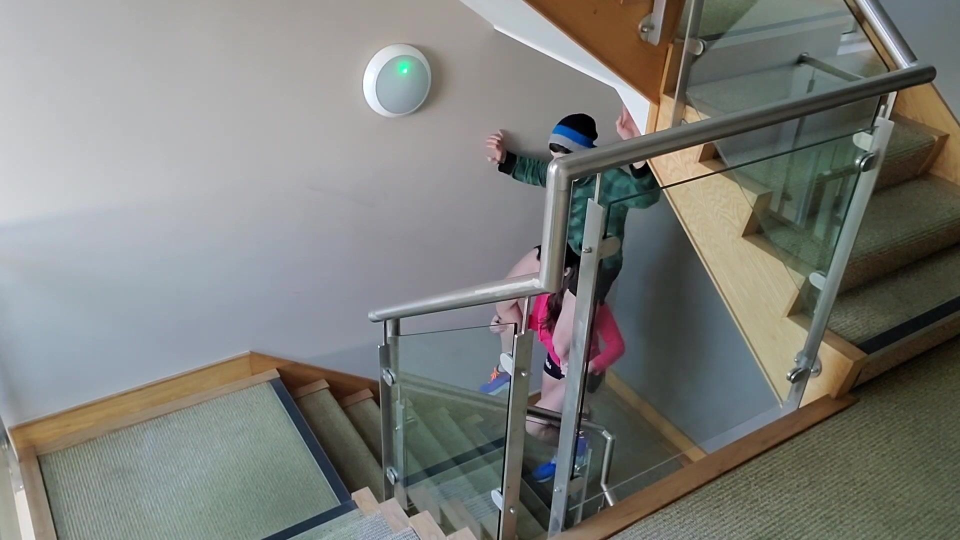 Shoulder Ride Upstairs