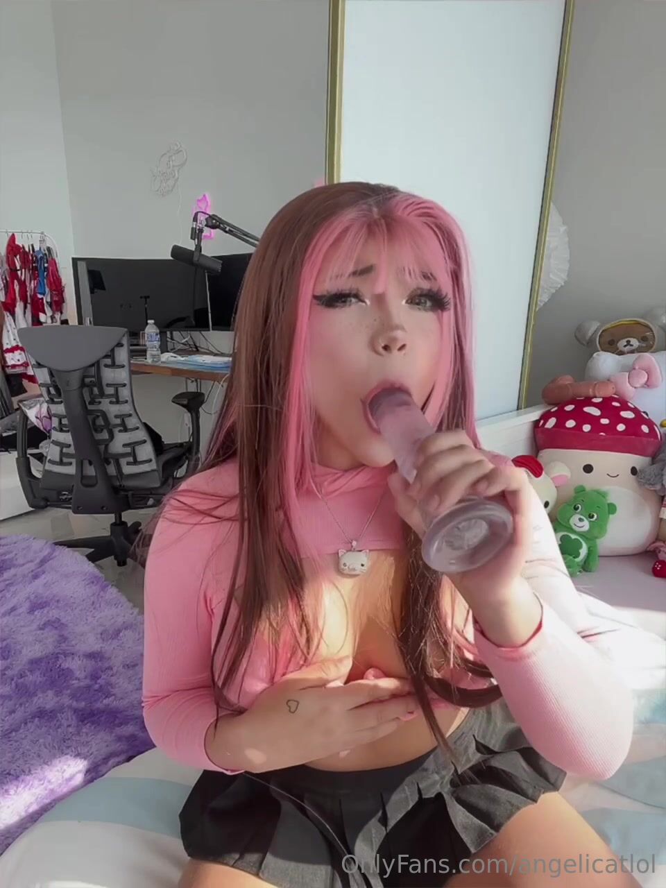 angelicatlol - Dildo Blowjob