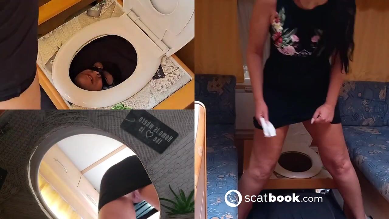Mistress Luciana toilet slave