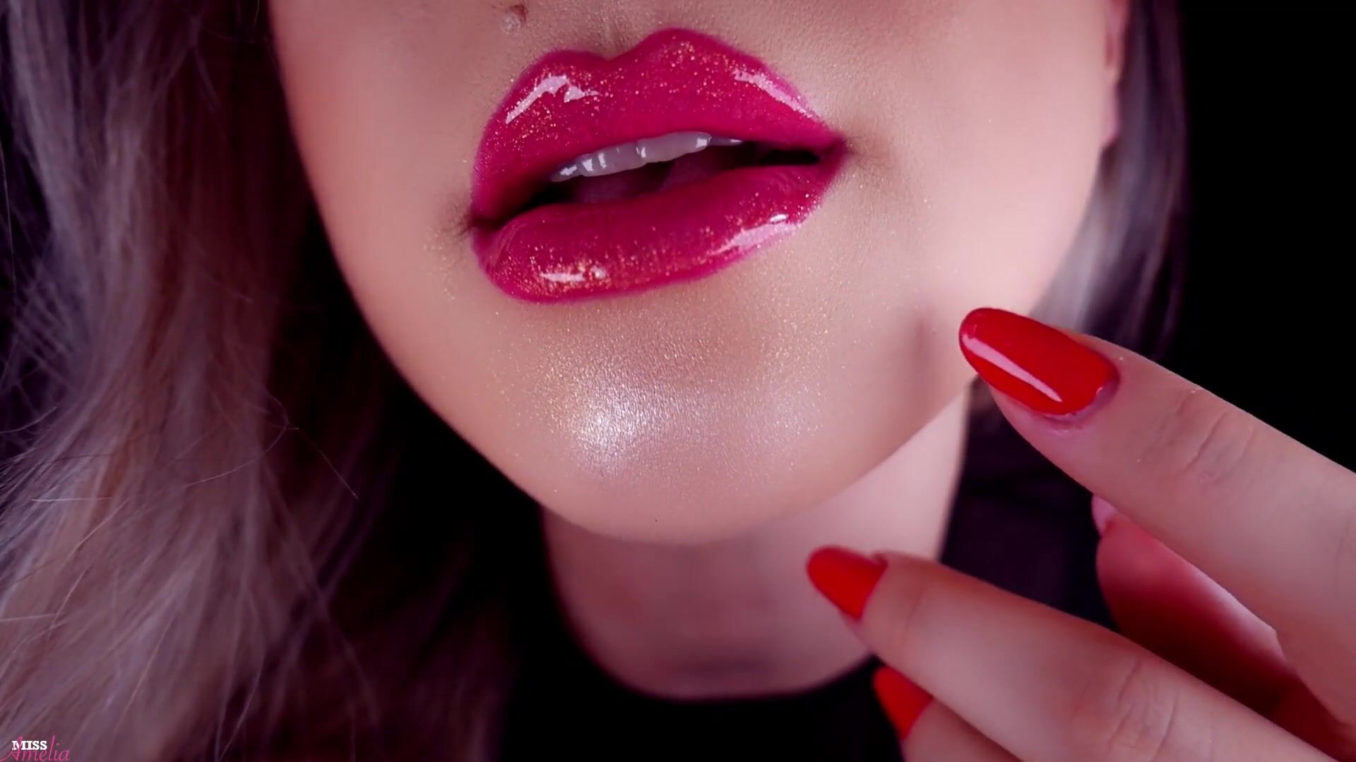 Miss Amellia mouth tease joi