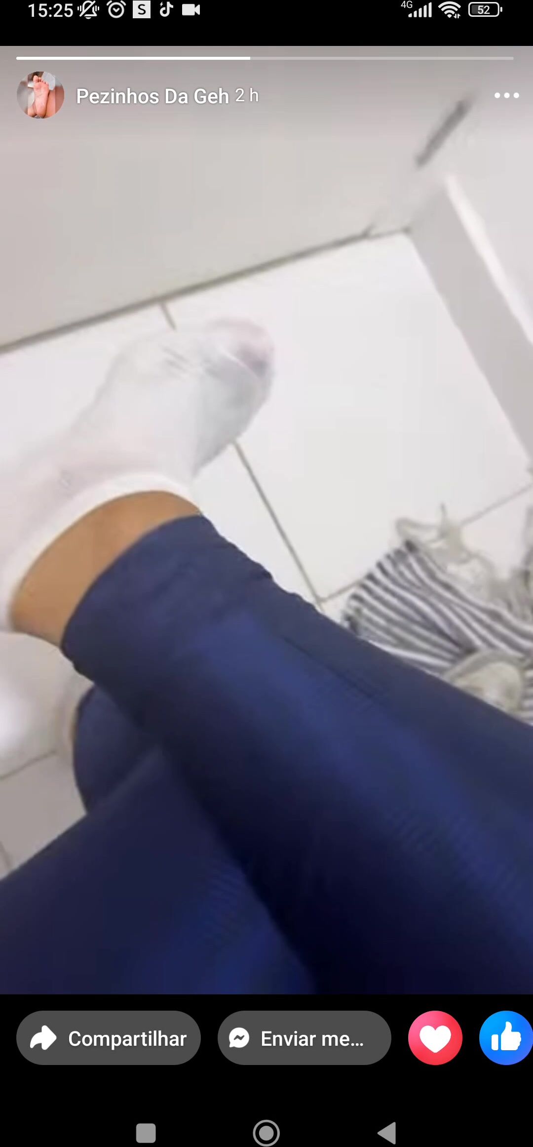 Brazilian Goddess take It off her shoes