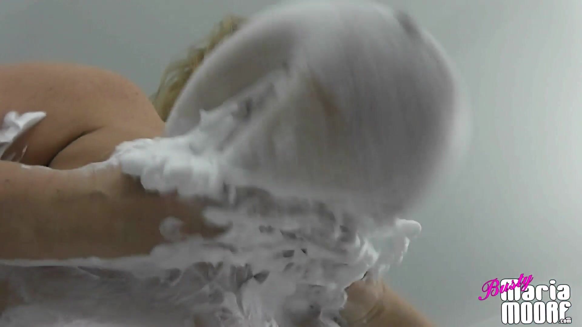 Maria Moore - Cream_Covered_Tits